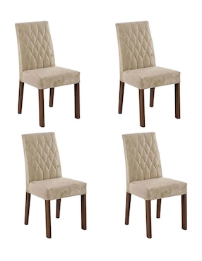 Comedor Reale Madesa para 4 personas