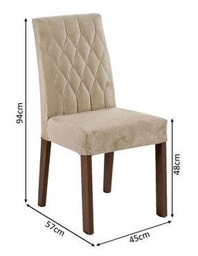 Comedor Harper Madesa para 4 personas
