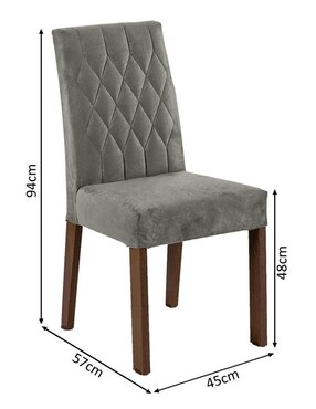 Comedor Harper Madesa para 4 personas
