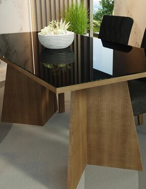 Comedor Harper Madesa para 4 personas