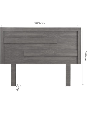 Cabecera Jazz Kessa de MDF