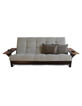 Sofá cama Futon Rachel de madera pino