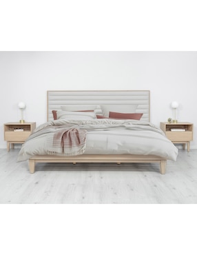 Cama Trinity Woodnet de madera acacia King size