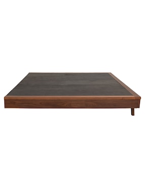 Base para cama armable Horus Dixy de chapa madera matrimonial