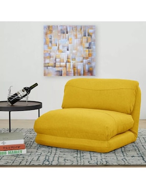 Sofá cama Carpe Diem de madera y tela