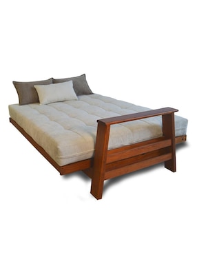 Sofá cama Rachel de madera pino