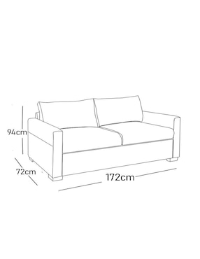 Love seat Carpe Diem