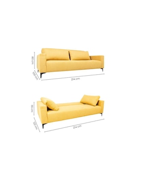 Sofá cama Sabina Sochic de tela