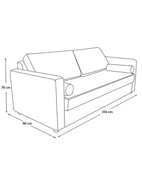 Love seat Carpe Diem