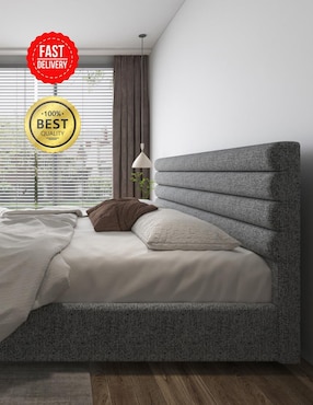 Cama Mosh Artdejol de madera y tela