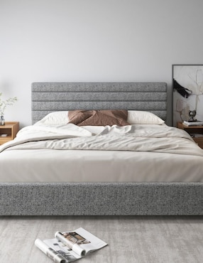 Cama Mosh Artdejol de madera y tela