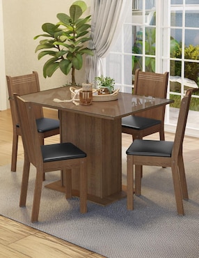 Comedor Camélia Madesa para 4 personas