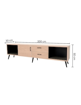 Mueble de tv Kessa de melamina