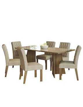 Comedor Marissa Madesa para 6 personas