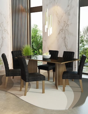 Comedor Marissa Madesa para 6 personas