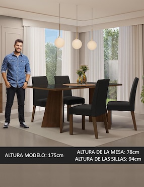 Comedor Taylor Madesa para 4 personas