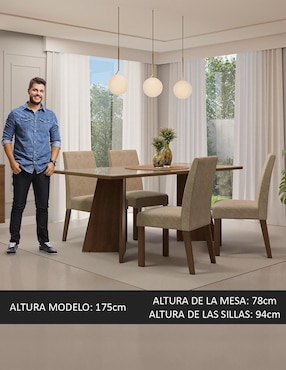 Comedor Taylor Madesa para 4 personas
