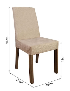 Comedor Taylor Madesa para 4 personas