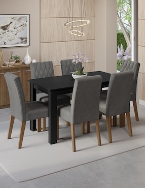 Comedor Allegro Madesa para 6 personas