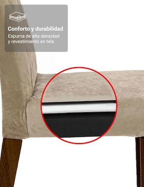Comedor Allegro Madesa para 6 personas