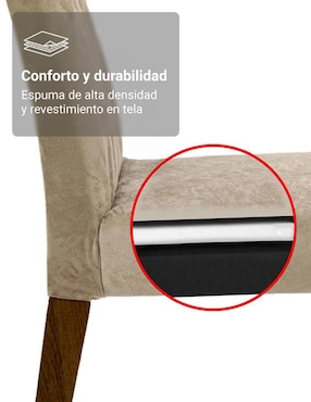 Comedor Ruby Madesa para 4 personas