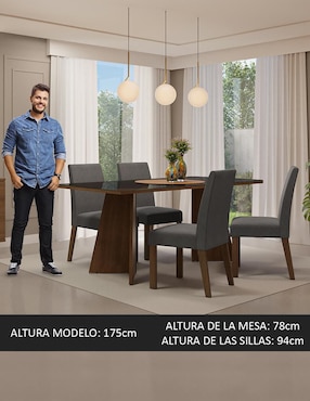 Comedor Taylor Madesa para 4 personas