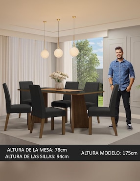 Comedor Valerie Madesa para 6 personas