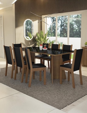 Comedor Justine Madesa para 8 personas
