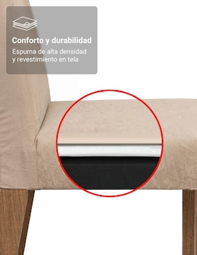 Comedor Simone Madesa para 6 personas
