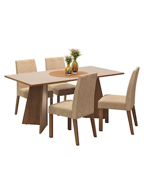 Comedor April Madesa para 4 personas