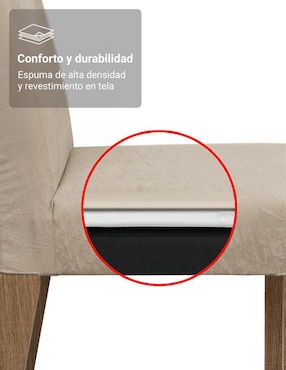 Comedor April Madesa para 4 personas