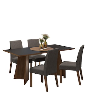 Comedor april Madesa para 4 personas