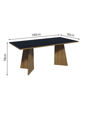 Comedor Simone Madesa para 6 personas