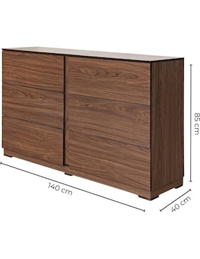 Cajonera Noe Kessa de MDF