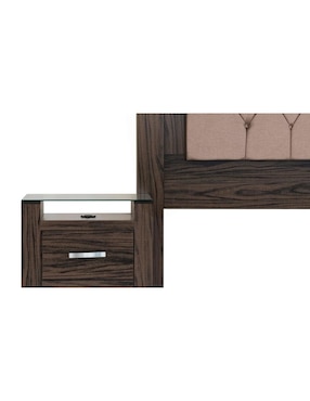 Set recámara Kessa Magnolia de MDF