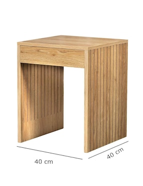 Mesa lateral armable Telma Mobica