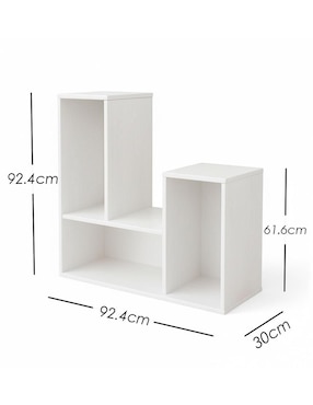 Librero armable Organizador Ilios Innova de MDF