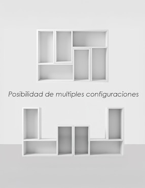 Librero armable Organizador Ilios Innova de MDF