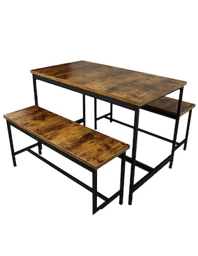 Set mesa de centro armable Clear Shop de MDF