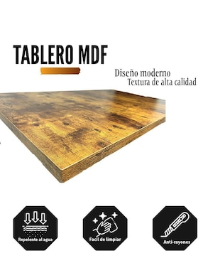 Set mesa de centro armable Clear Shop de MDF