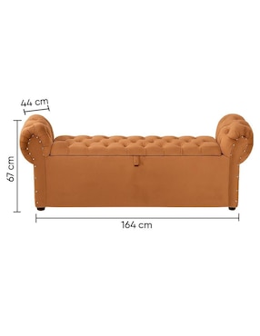 Pie de cama Kessa Sevilla de MDF