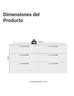 Cajonera armable Madesa