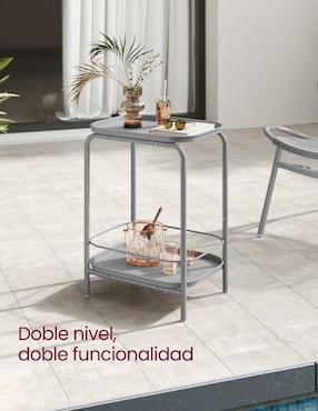 Mesa lateral armable Songmics Home