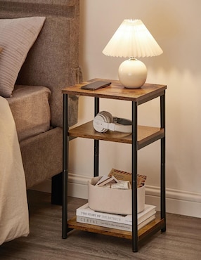 Mesa lateral armable Bampu Songmics Home