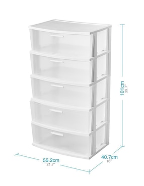 Cajonera armable Mq de plástico