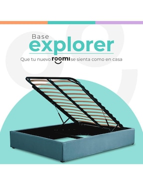 Base para cama armable Roomi de metal