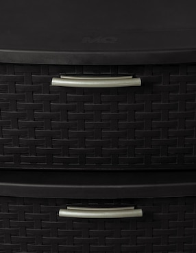 Cajonera armable Organizador multiusos infinity 3 niveles MQ de plástico