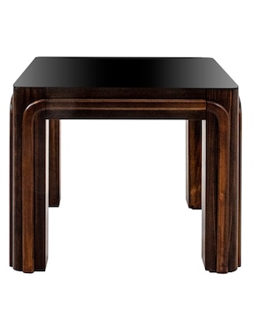 Mesa latera Napoli Gabite de aglomerado y madera