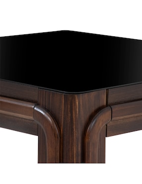 Mesa latera Napoli Gabite de aglomerado y madera