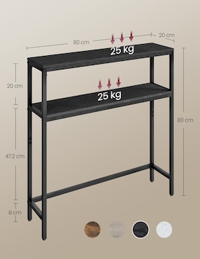 Mesa armable Brendan Songmics Home